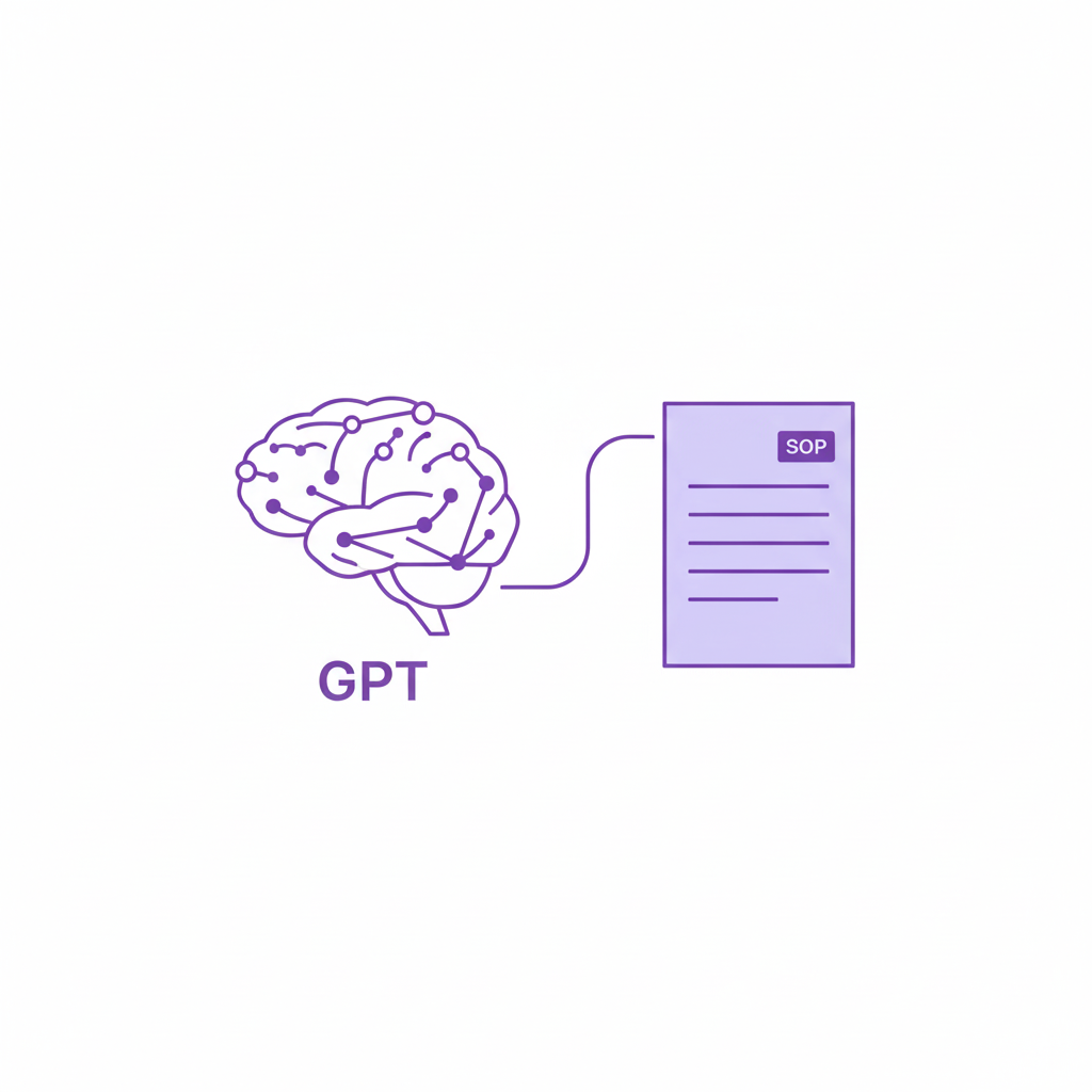 <p>Using ChatGPT to generate SOPs</p>